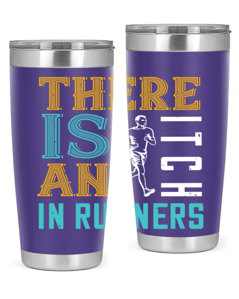 there is an itch in runners 9#- running- Tumbler