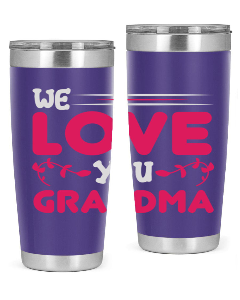 we love you grandma 27#- mom- Tumbler