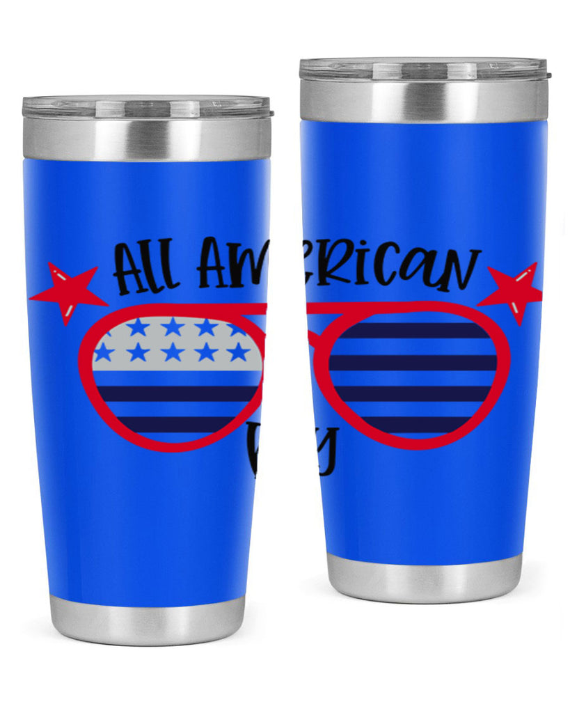 All American Boy Style 141#- Fourt Of July- Tumbler