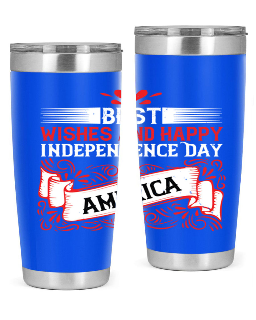 Best wishes and happy Independence Day america Style 86#- Fourt Of July- Tumbler