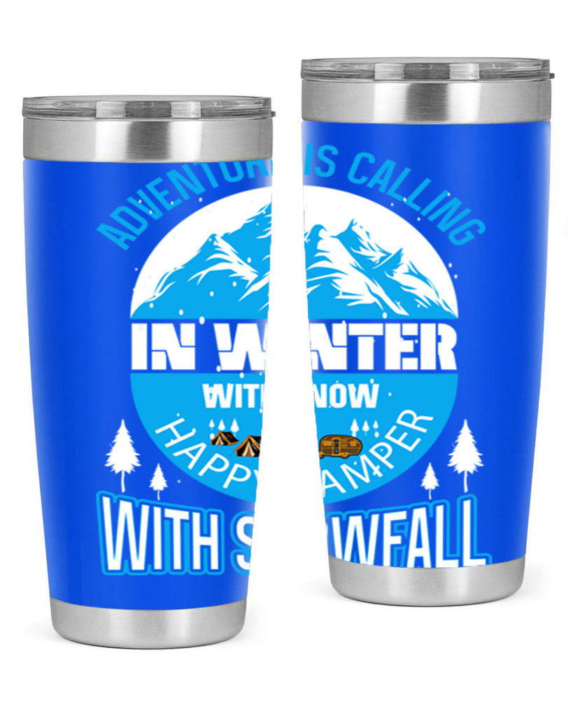 Camping Winter 39#- winter- Tumbler