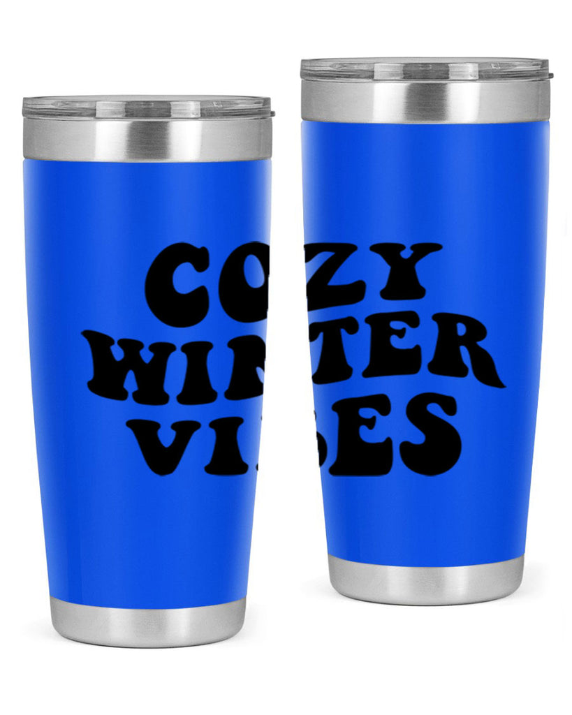 Cozy Winter Vibes 64#- winter- Tumbler