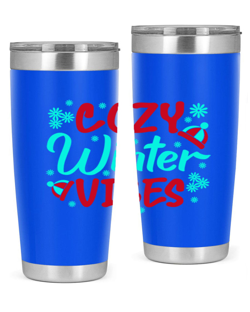 Cozy Winter Vibes Winter 83#- winter- Tumbler