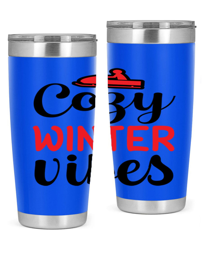 Cozy winter vibes 68#- winter- Tumbler