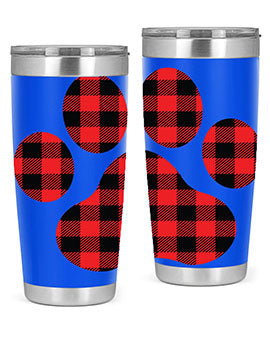 Dog Paw Style 94#- dog- Tumbler
