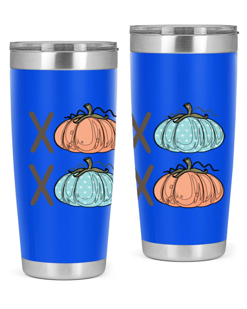 Fall Pumpkin XOXO 129#- fall- Tumbler