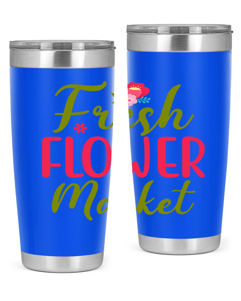 Fresh Flower Market 144#- spring- Tumbler