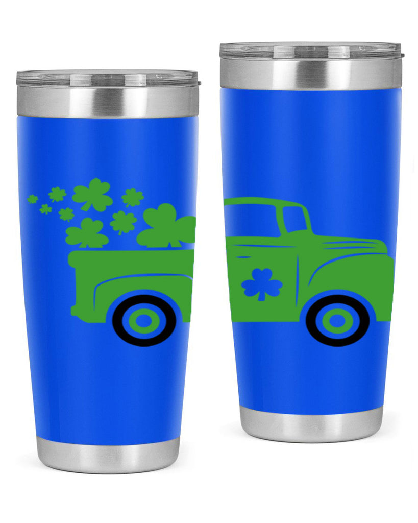 Green Truck Style 97#- St Patricks Day- Tumbler