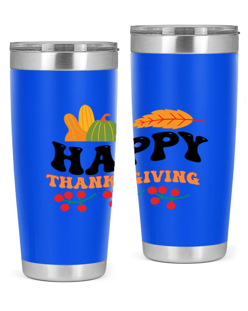 Happy Thanksgiving 251#- fall- Tumbler