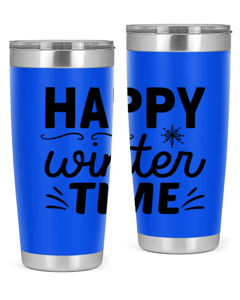 Happy Winter Time134#- winter- Tumbler