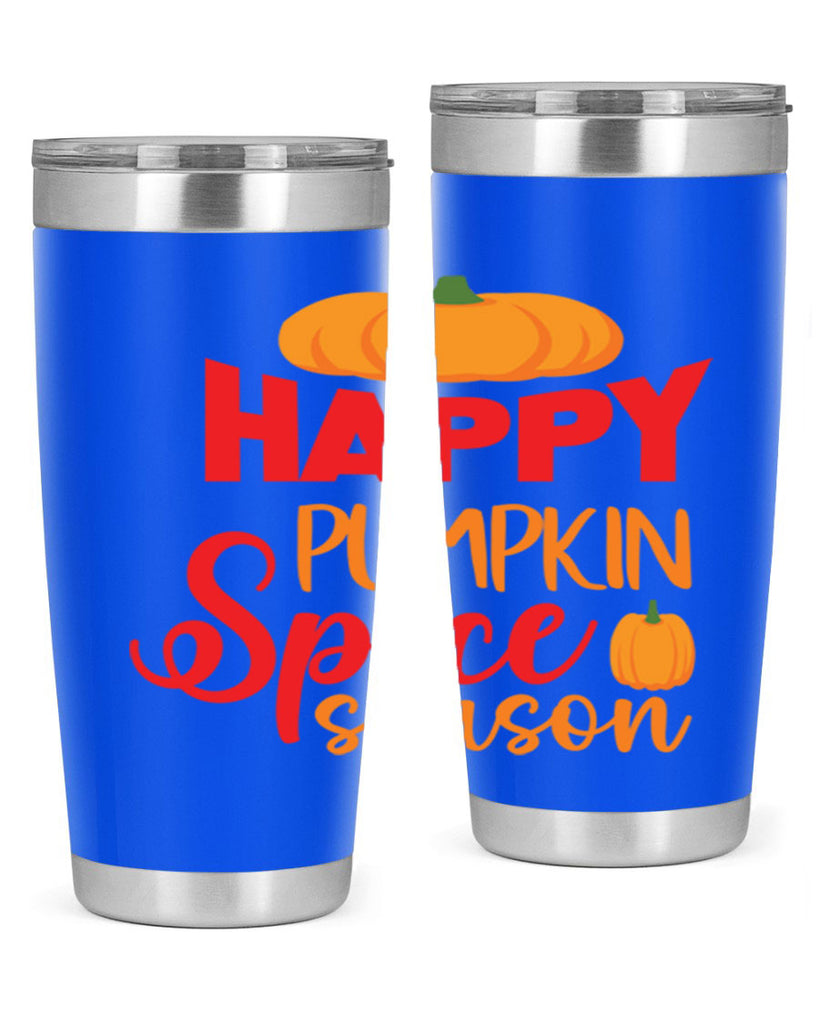 HappyPumpkinSpiceSeason 259#- fall- Tumbler