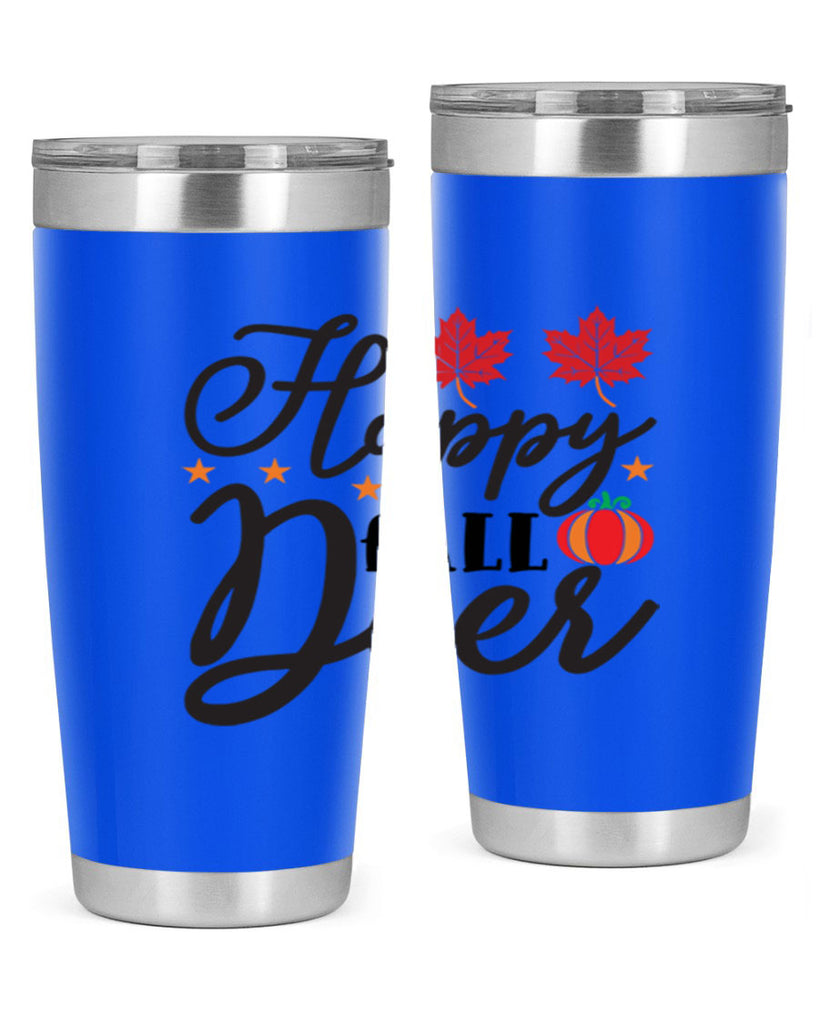 Happyfalldeer 254#- fall- Tumbler