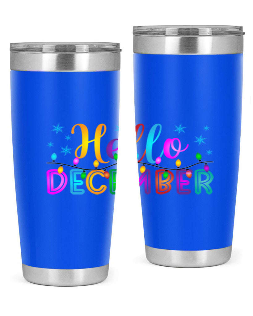 Hello December Winter 177#- winter- Tumbler