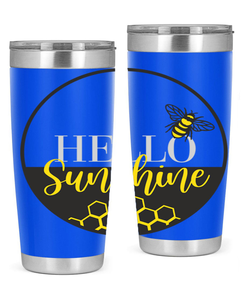 Hello Sunshine and bee216#- spring- Tumbler