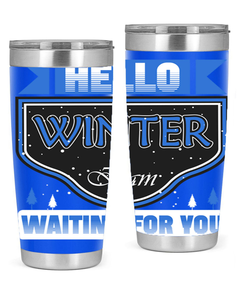 Hello Winter 164#- winter- Tumbler