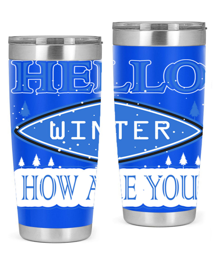 Hello Winter 165#- winter- Tumbler