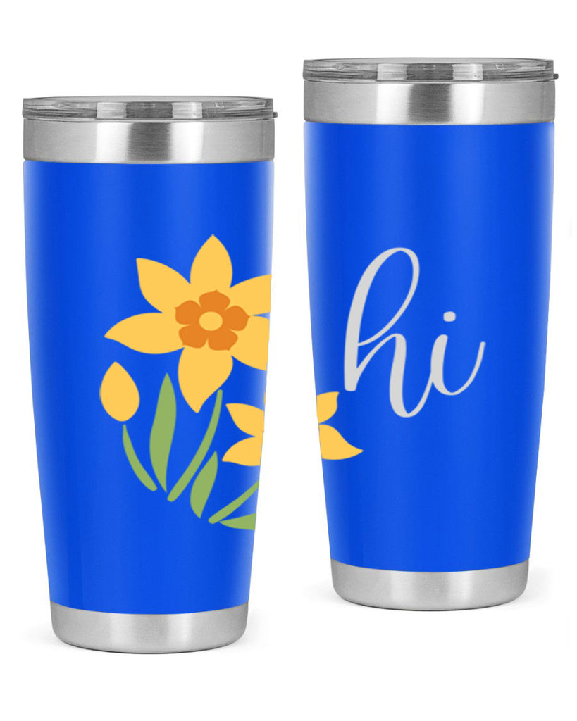 Hi daffodil flower236#- spring- Tumbler