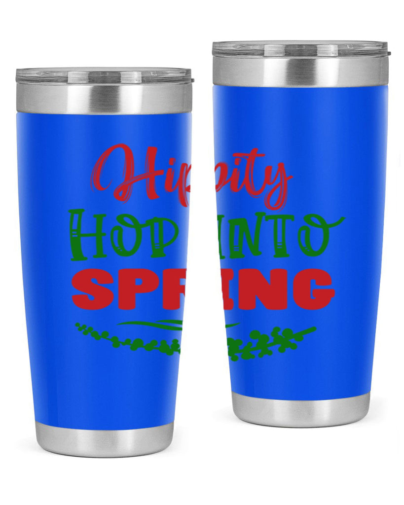 Hippity Hop into Spring 239#- spring- Tumbler