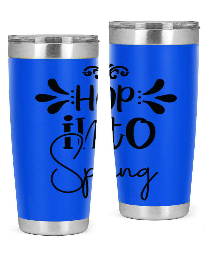 Hop into Spring 247#- spring- Tumbler