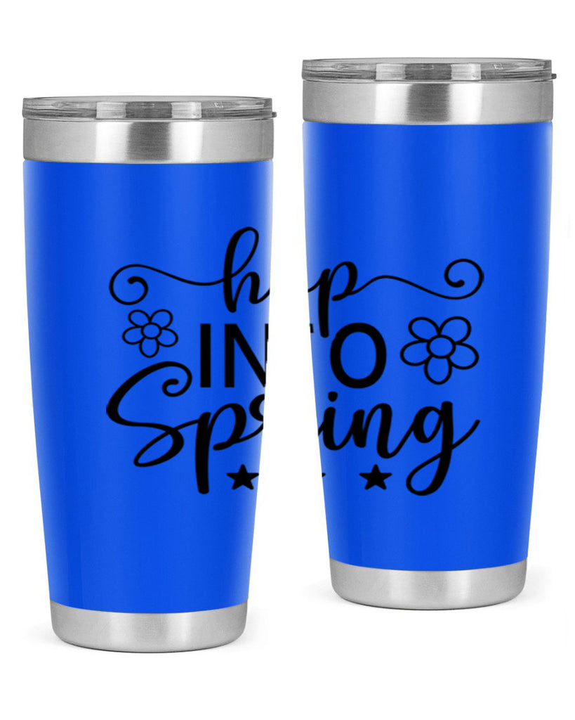 Hop into spring  252#- spring- Tumbler