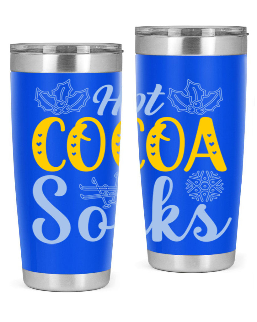 Hot cocoa socks211#- winter- Tumbler