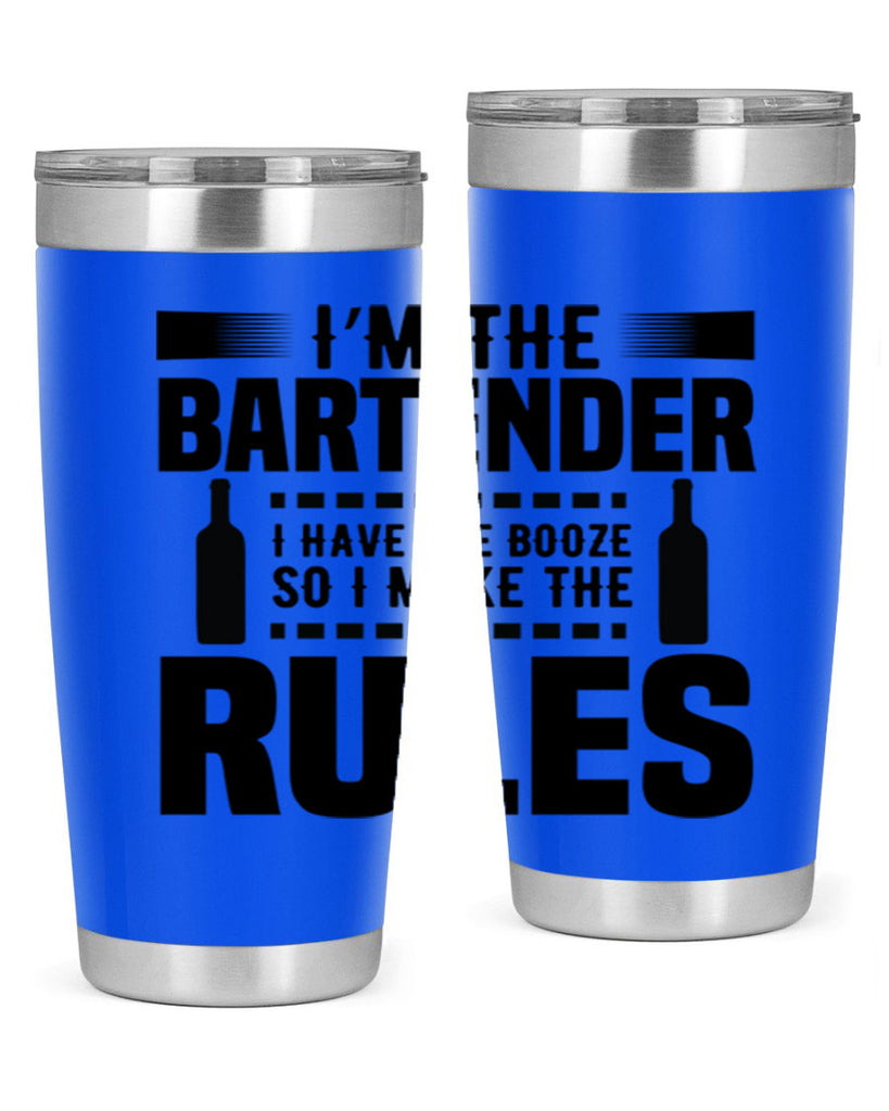 I am the Bartender Style 2#- bartender- tumbler