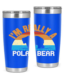 I'm Really A Polar Bear 38#- Bears- Tumbler