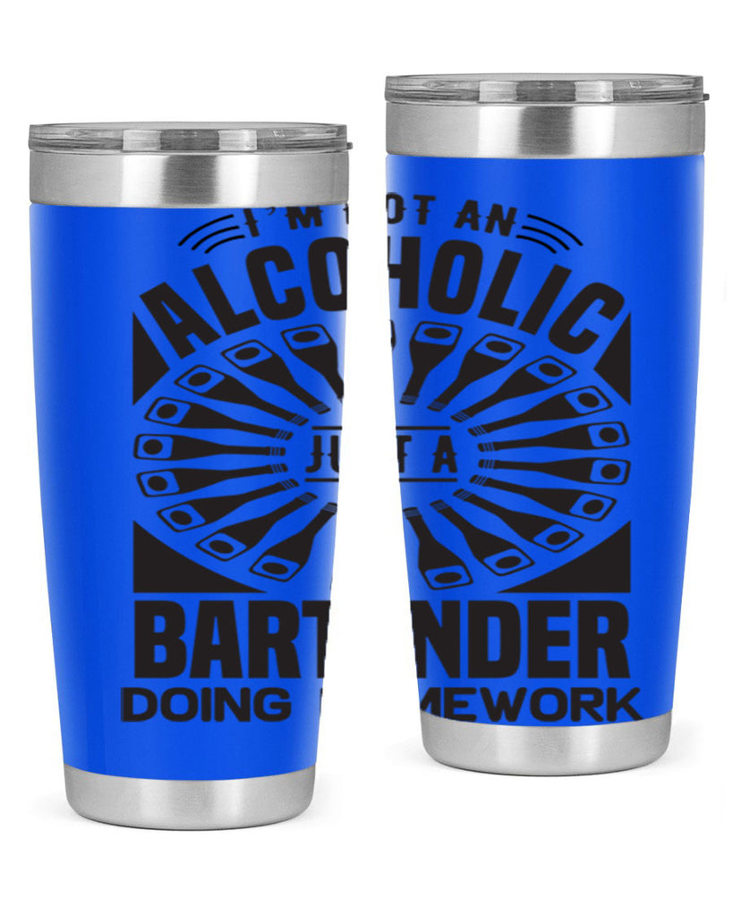 Im not an Style 18#- bartender- tumbler