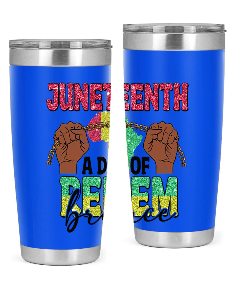 Juneteenth A Day Of Remembrance Png 9#- Juneteenth- tumbler