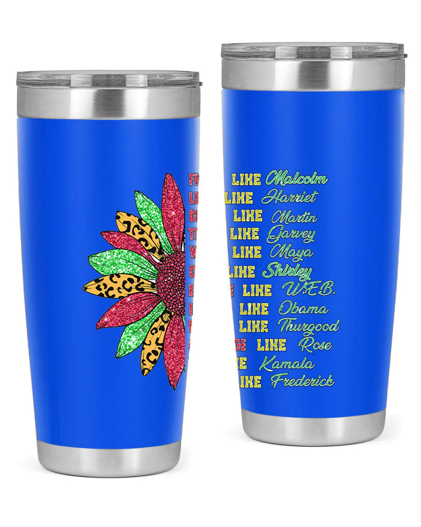 Juneteenth Sunflower Design 17#- Juneteenth- tumbler