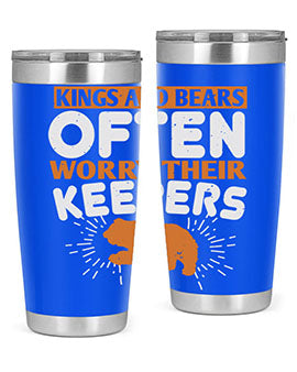 Kings and Bears often worry their Keepers 66#- Bears- Tumbler
