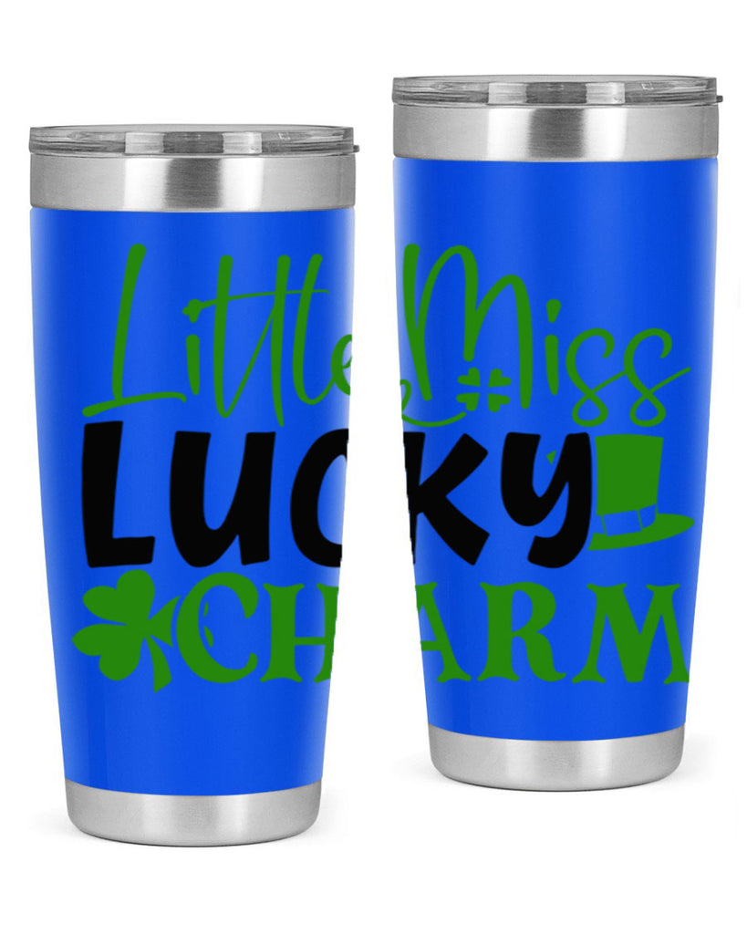 Little Miss Lucky Charm Style 154#- St Patricks Day- Tumbler