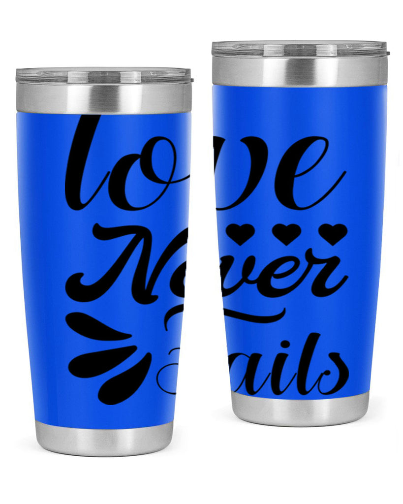 Love Never Fails 316#- winter- Tumbler