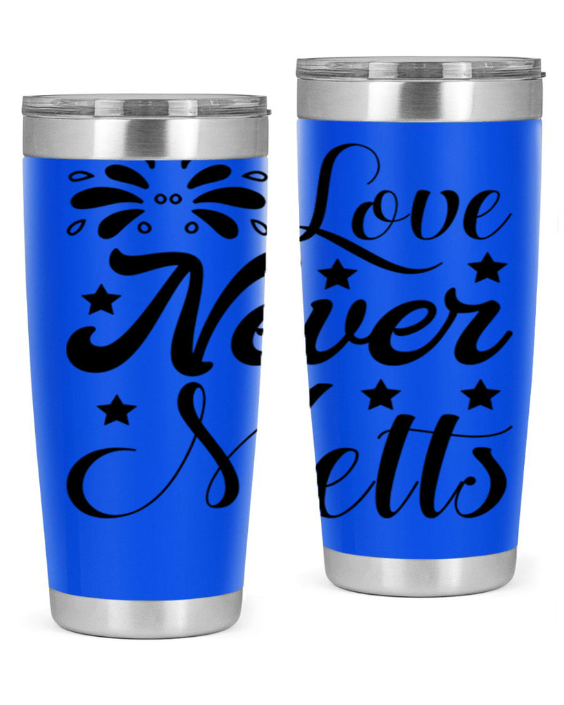 Love Never Melts 318#- winter- Tumbler