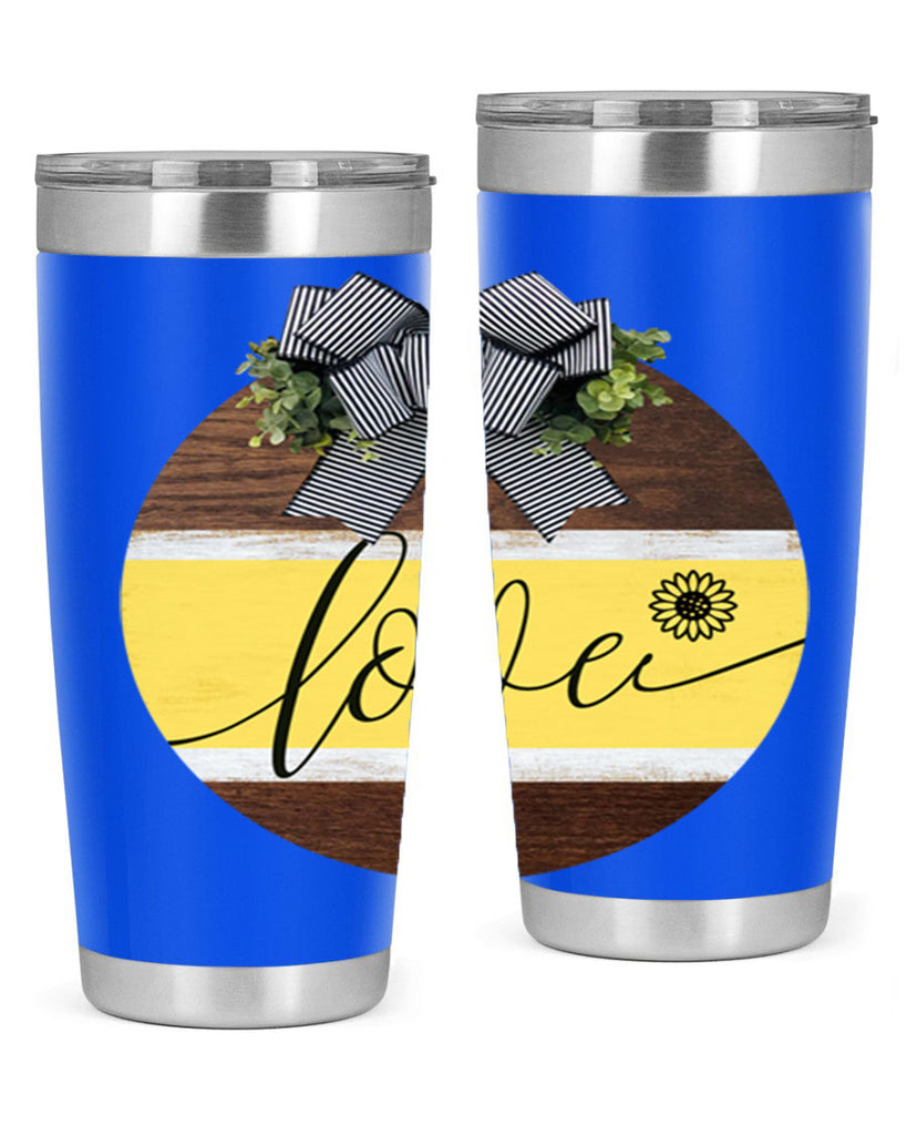 Love and daisy Mockup326#- spring- Tumbler