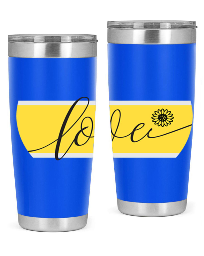 Love and daisy327#- spring- Tumbler