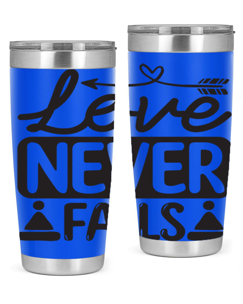Love never fails 317#- winter- Tumbler
