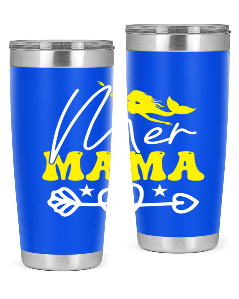 Mer Mama 332#- mermaid- Tumbler