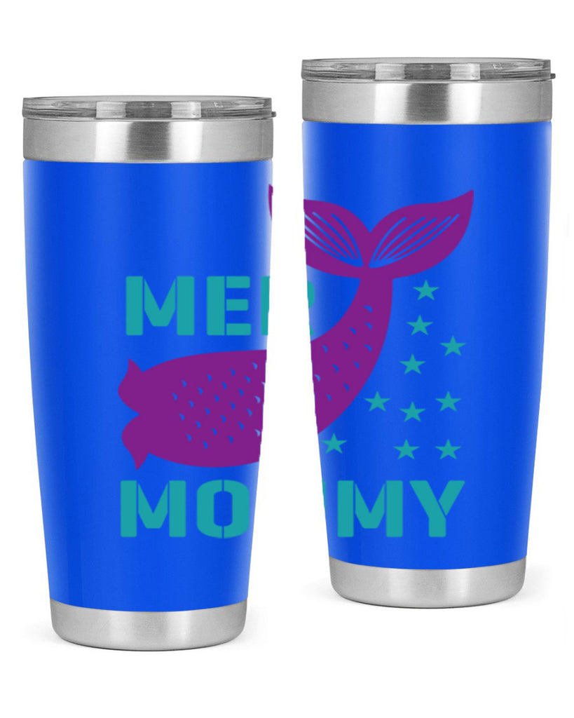 Mer Mommy 342#- mermaid- Tumbler