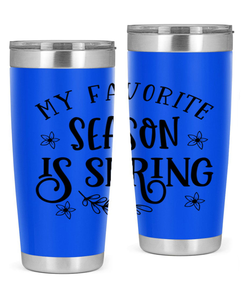 My favorite season is spring 350#- spring- Tumbler