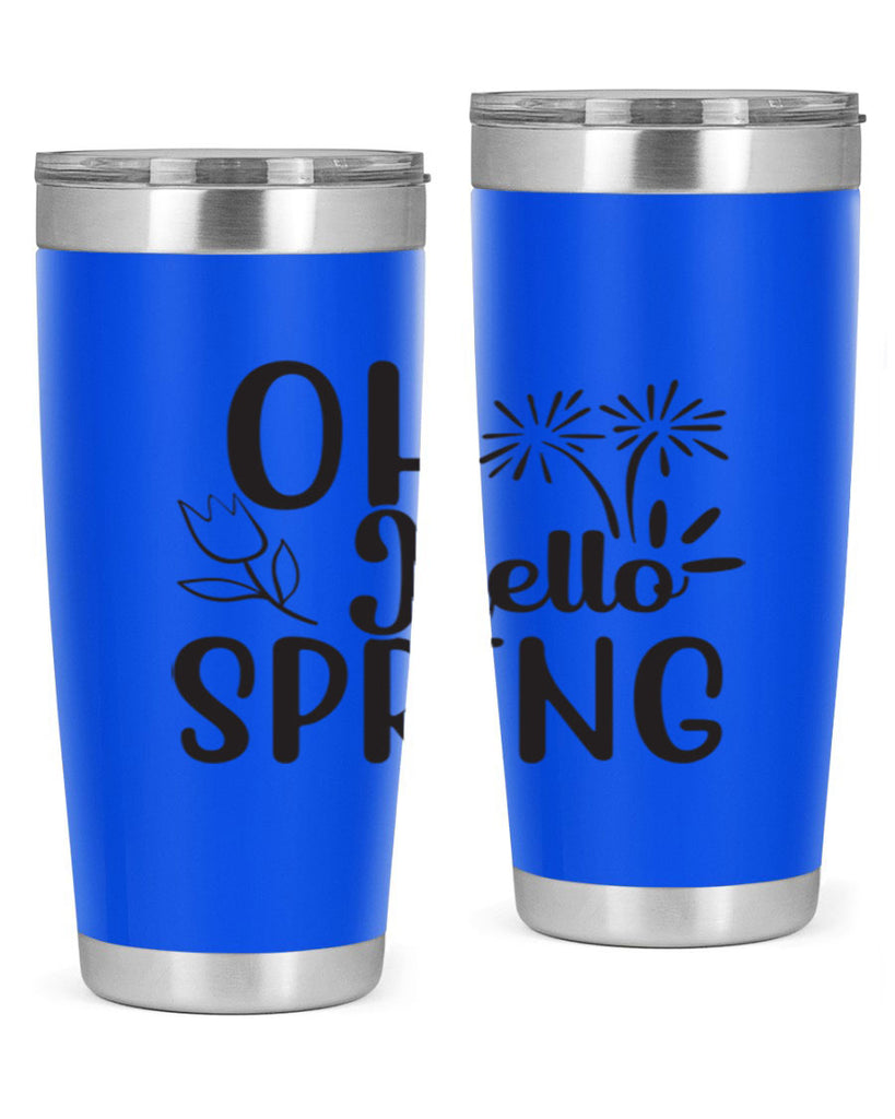 Oh hello spring 358#- spring- Tumbler