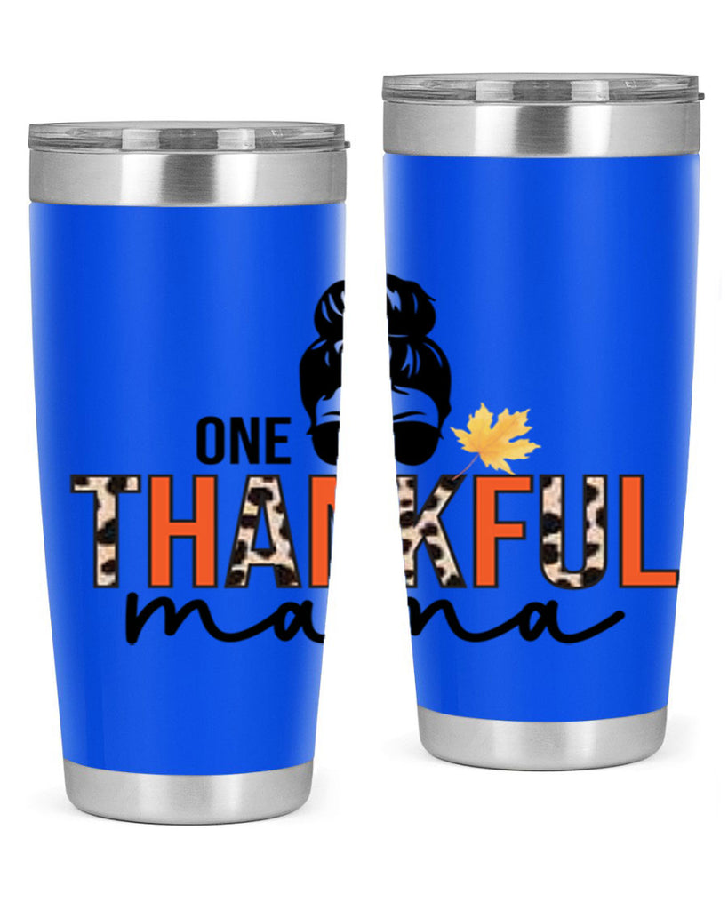 One thankful mama 463#- fall- Tumbler