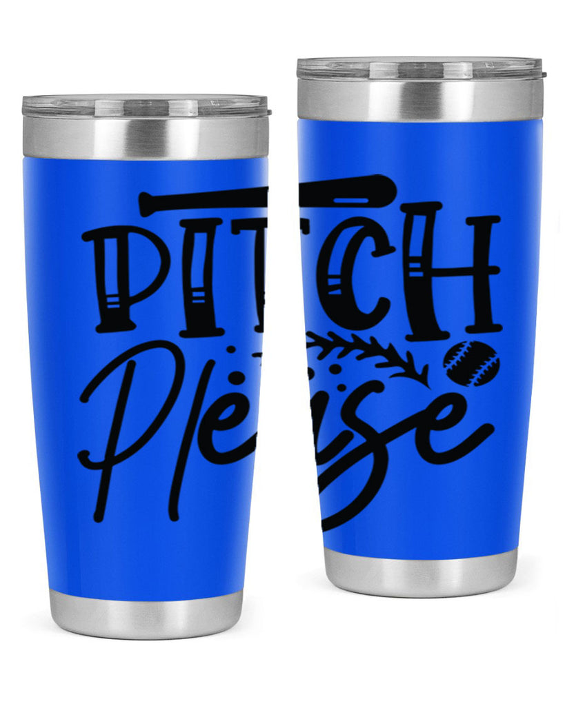 Pitch Please 2037#- baseball- Tumbler