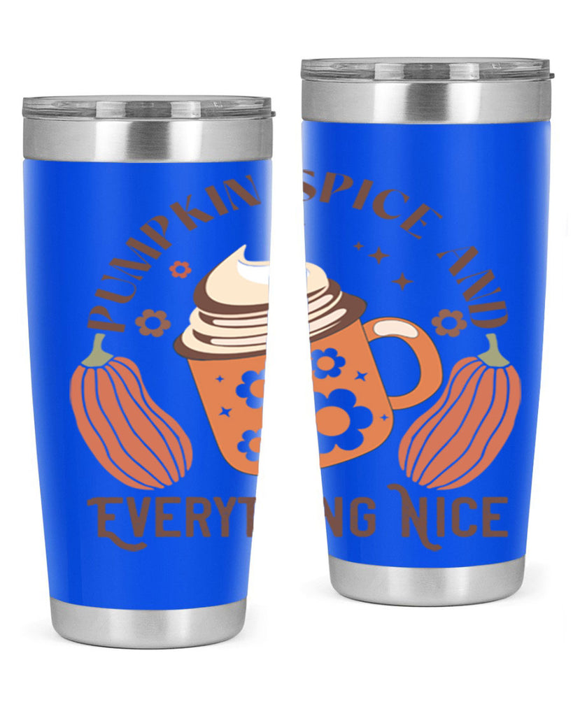 Pumpkin Spice And Everything Nice 539#- fall- Tumbler