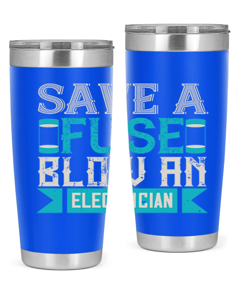 Save a fuse below an electrician Style 14#- electrician- tumbler
