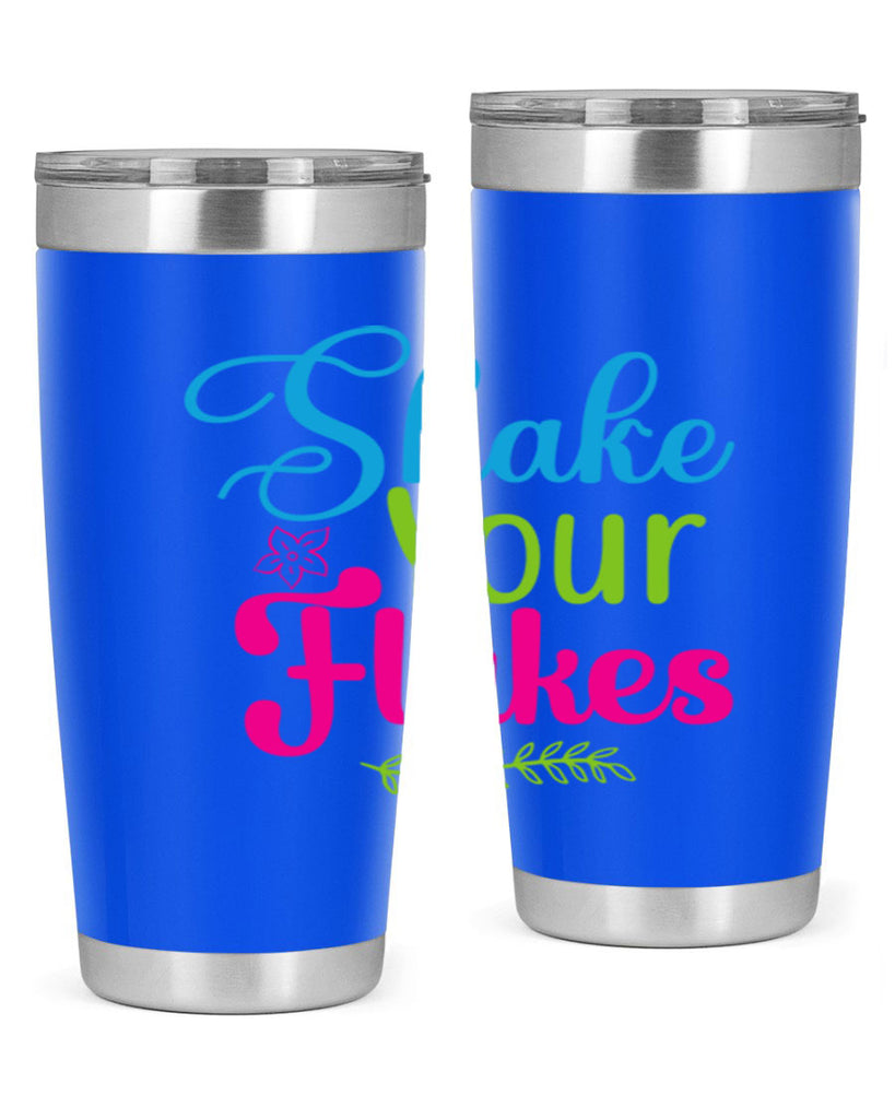 Shake Your Flakes 356#- winter- Tumbler