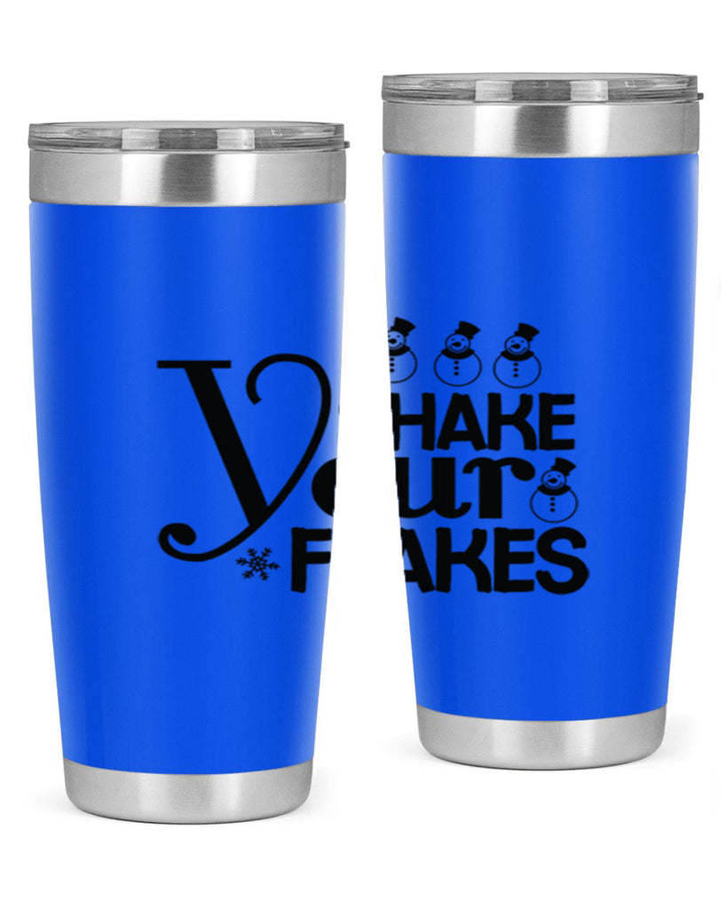 Shake Your Flakes 357#- winter- Tumbler