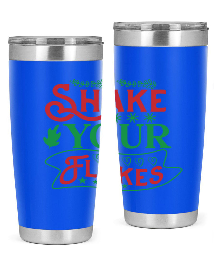 Shake Your Flakes 358#- winter- Tumbler