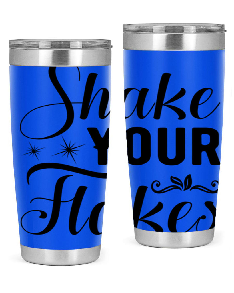 Shake Your Flakes 362#- winter- Tumbler