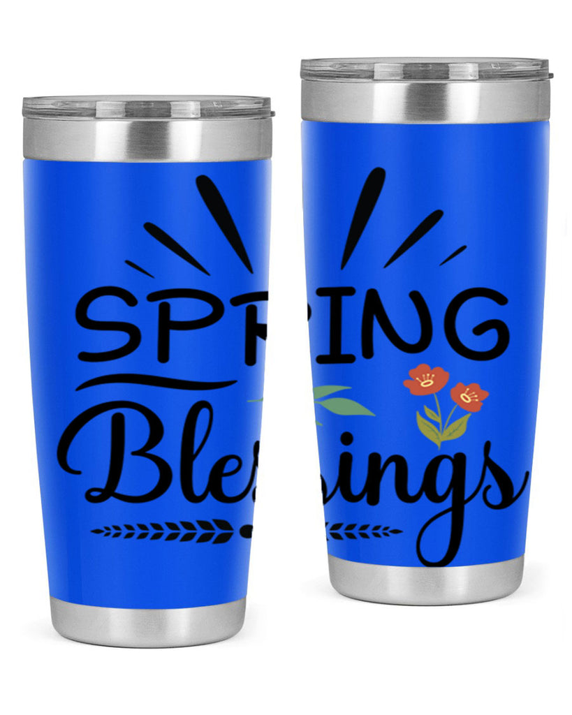 Spring Blessings  482#- spring- Tumbler